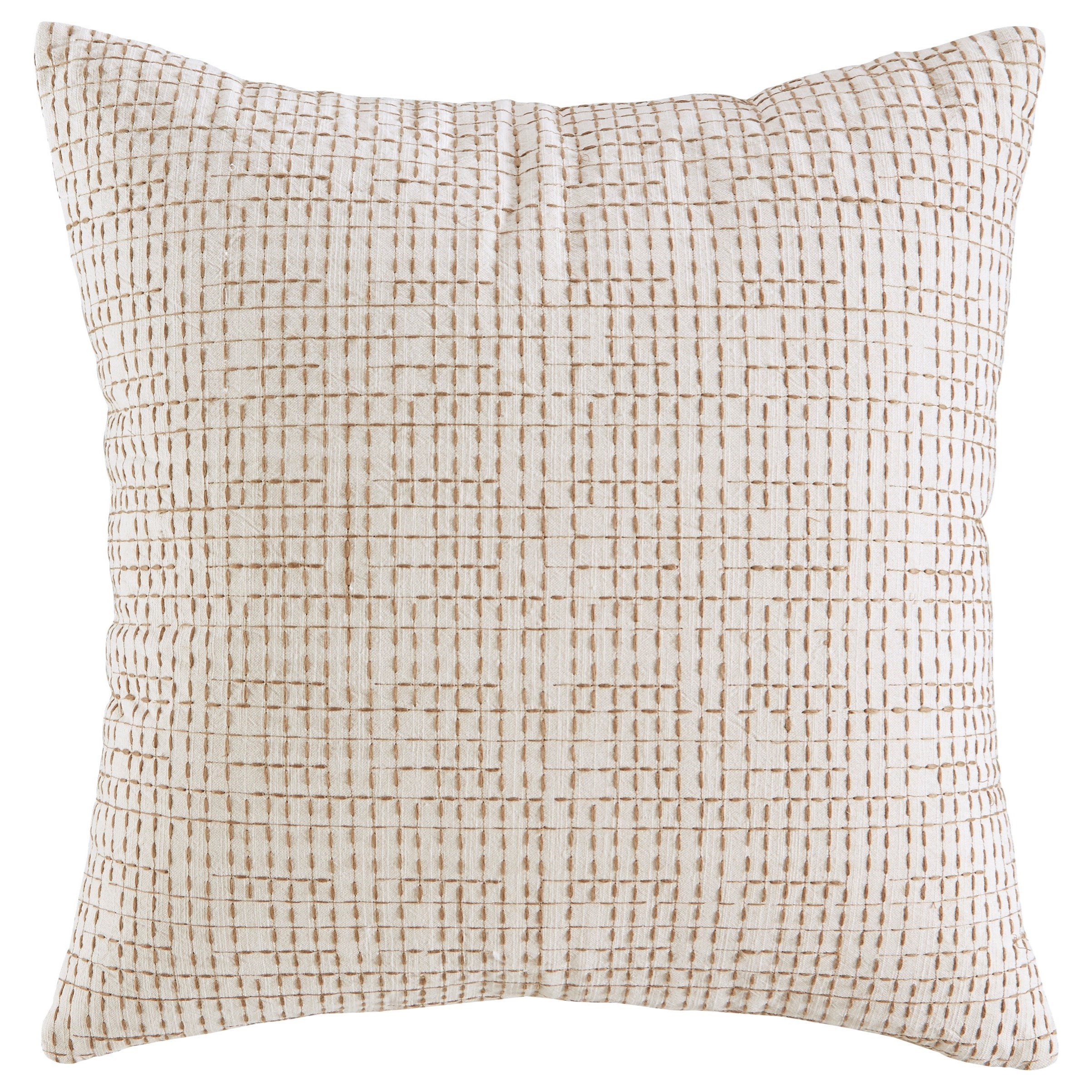 Signature Design By Ashley Pillows Arcus Cream Pillow Sparks
