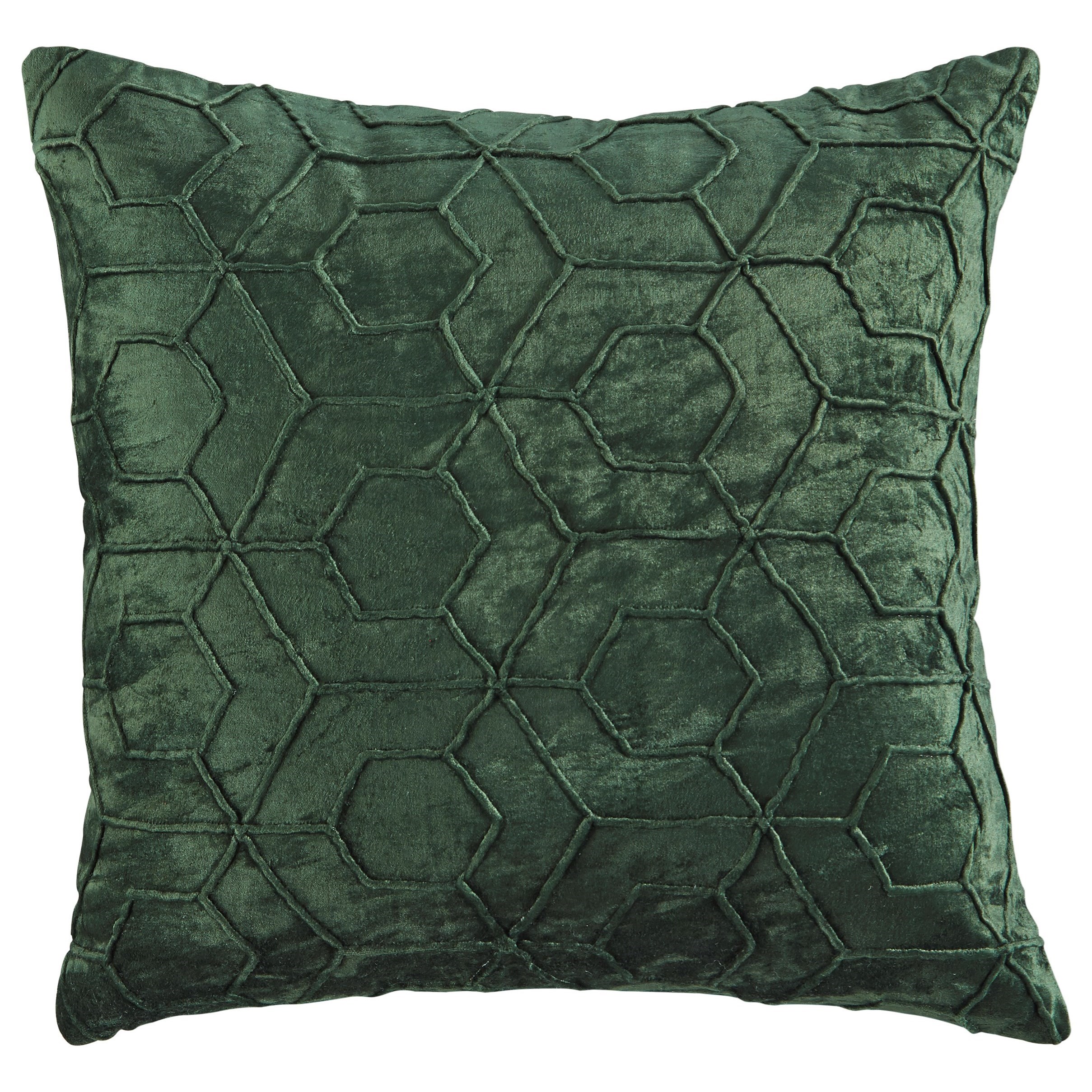 emerald throw pillow