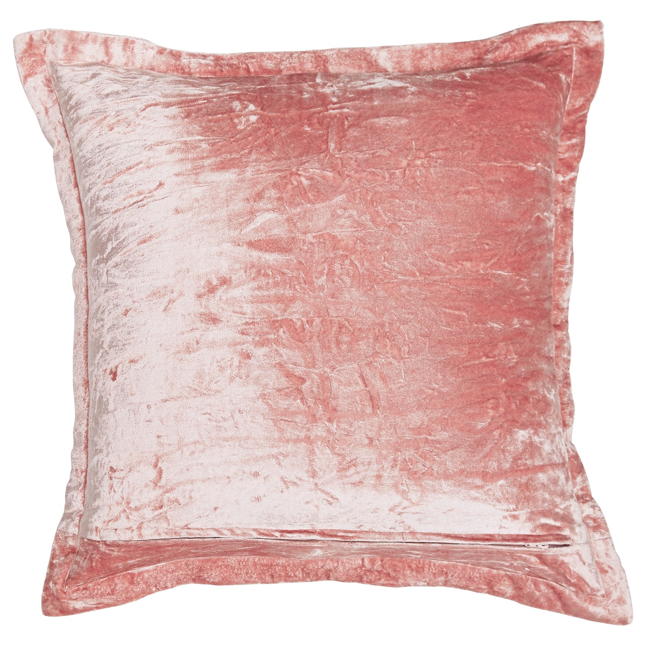 blush colored velvet bedding