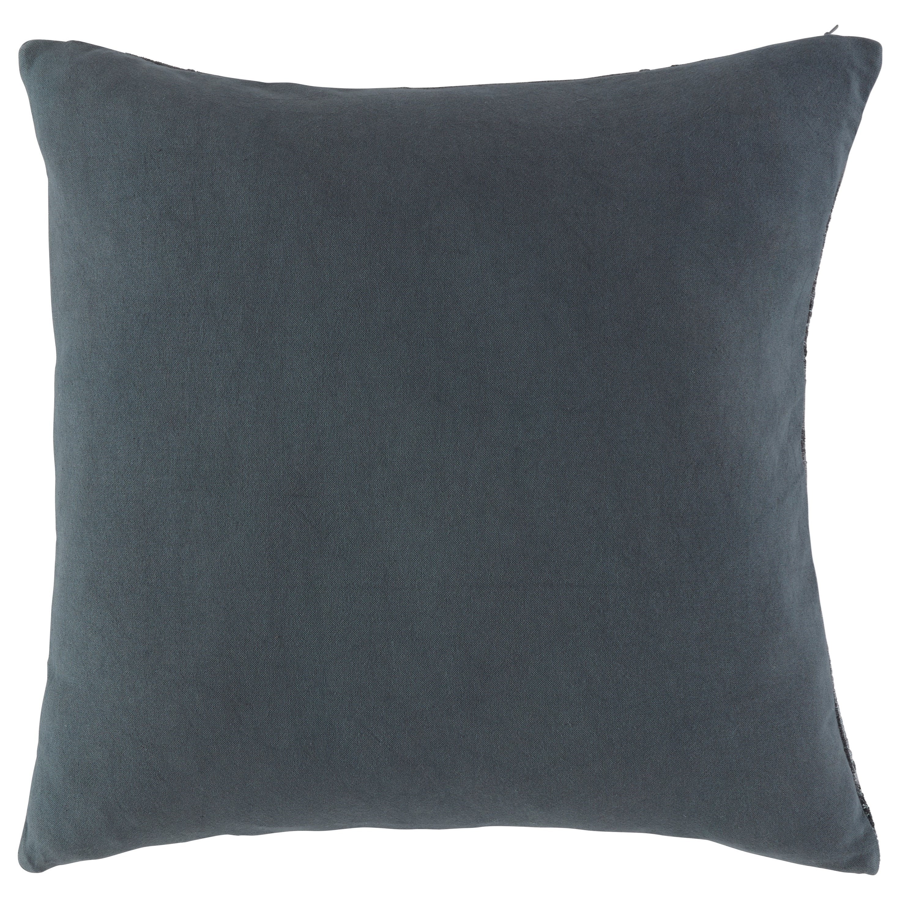 slate blue accent pillows