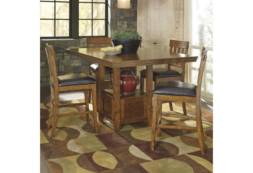 Signature Design By Ashley Ralene Casual Dining Table Set With 4