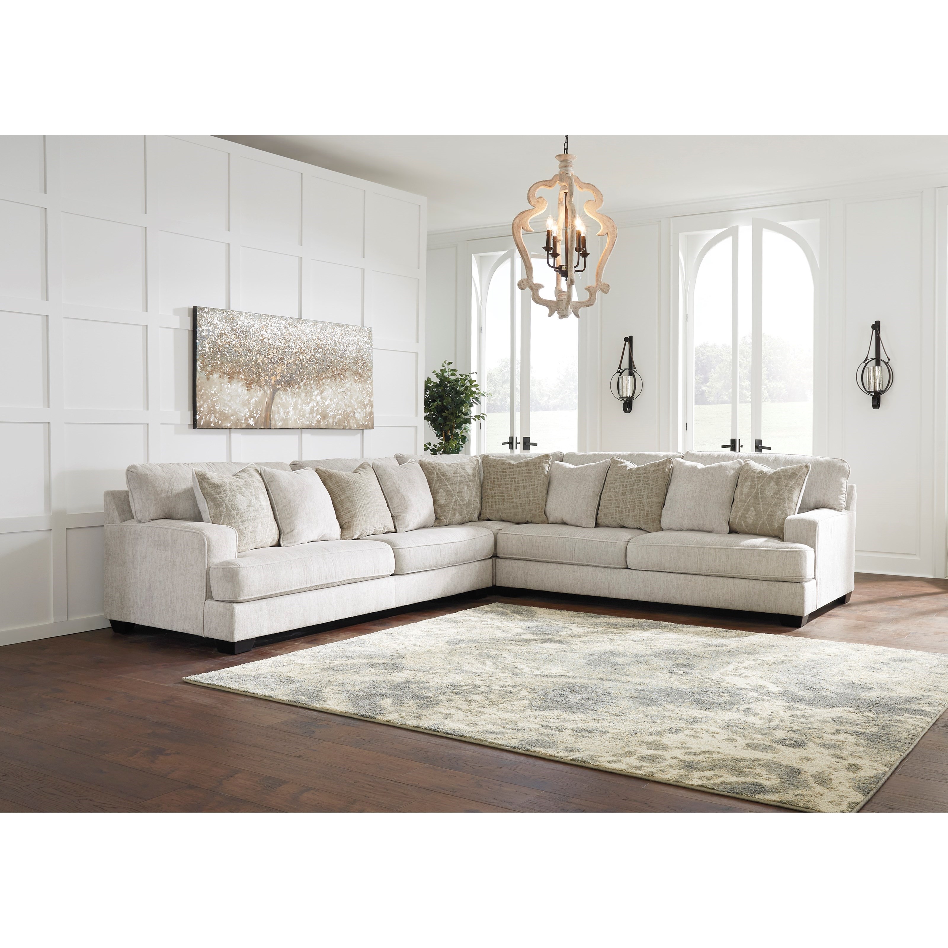 Signature Design By Ashley Rawcliffe 3 Piece Sectional With