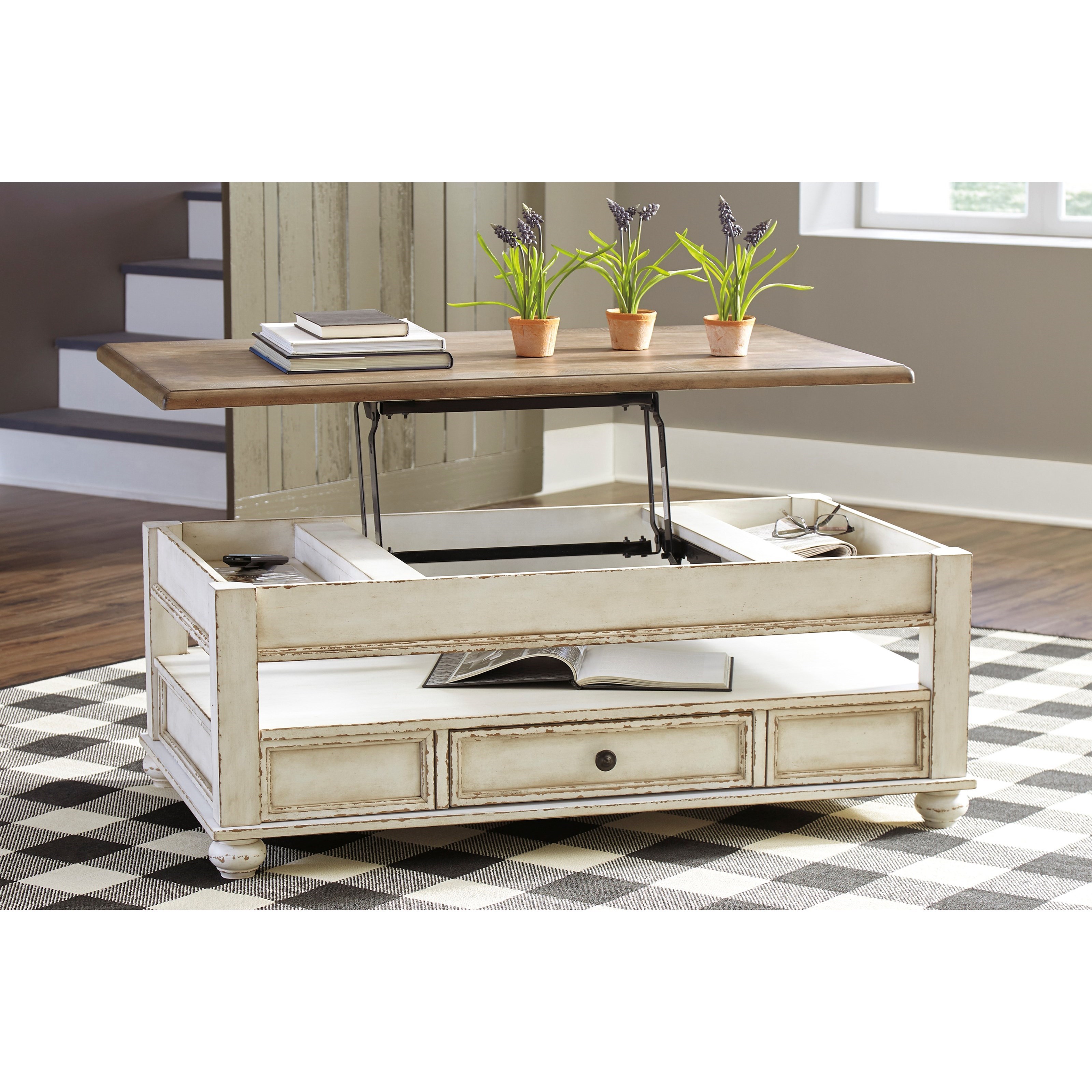Lift Top Cocktail Table