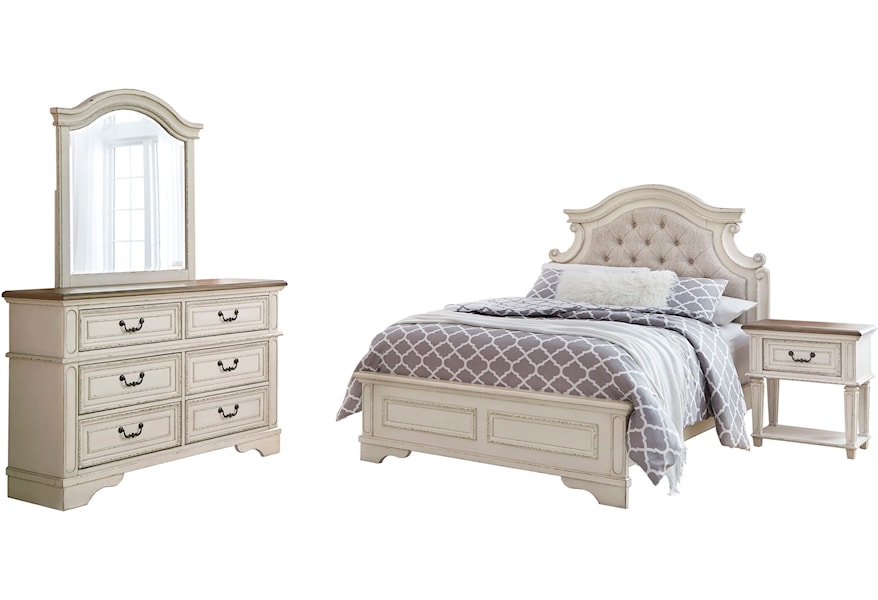 Signature Design By Ashley Realyn B743 F Bedroom Group 3 Full Bedroom Group Furniture And Appliancemart Bedroom Groups
