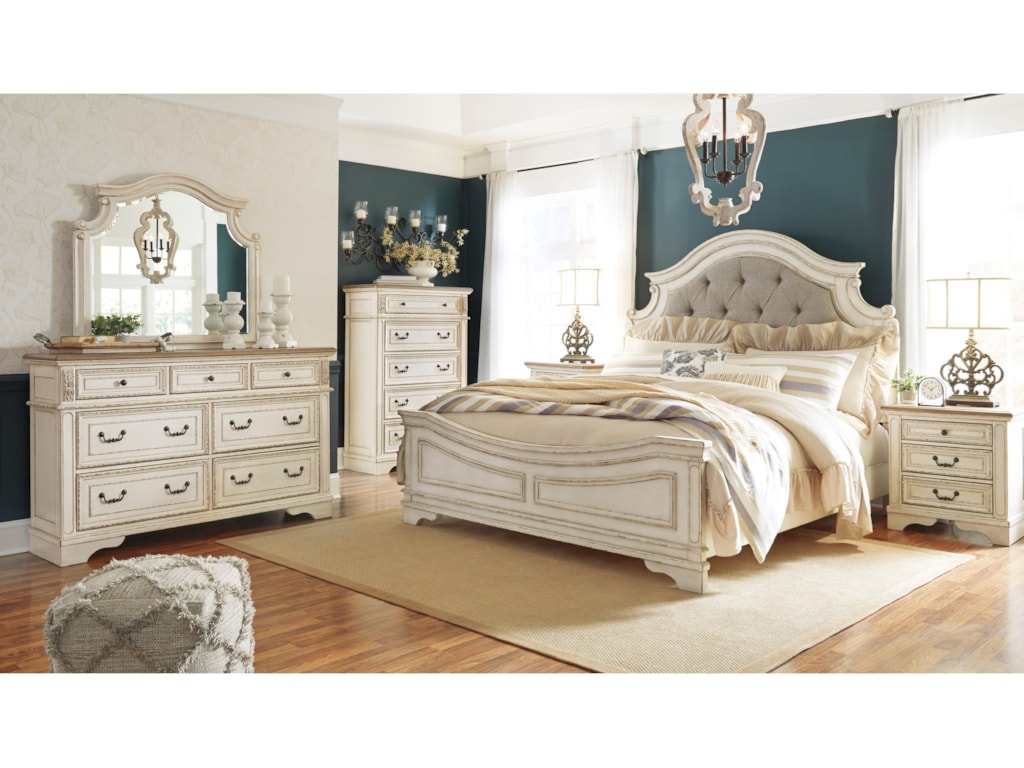 Signature Design by Ashley RealynKing Bedroom Group