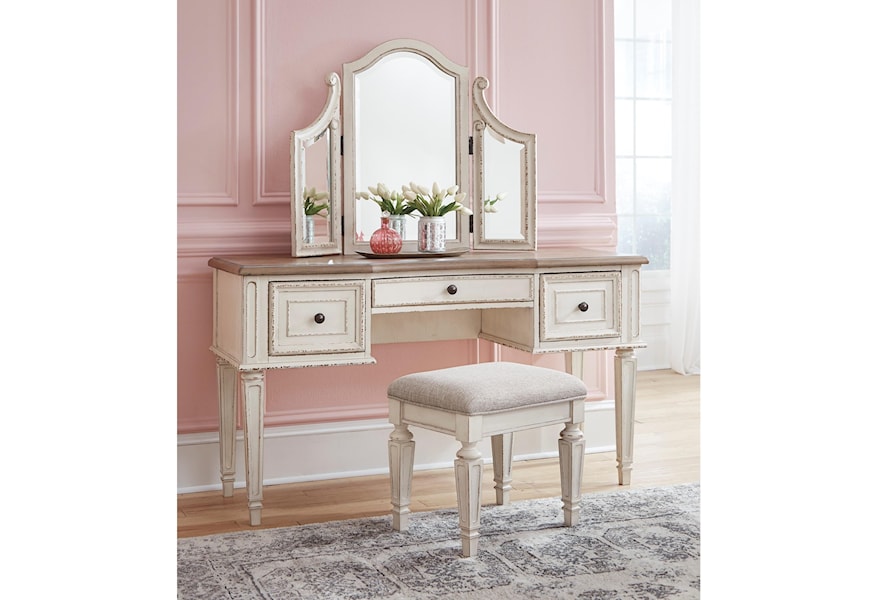 ikea vanity set with mirror and lights