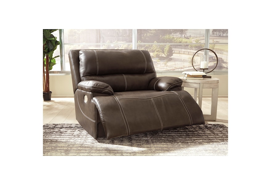 Power Reclining Leather Chair, Tuscon