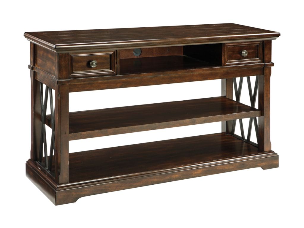 Signature Design By Ashley Roddinton T701 4 Sofa Table With Metal X Signature Design By Ashley Roddintonsofa Table