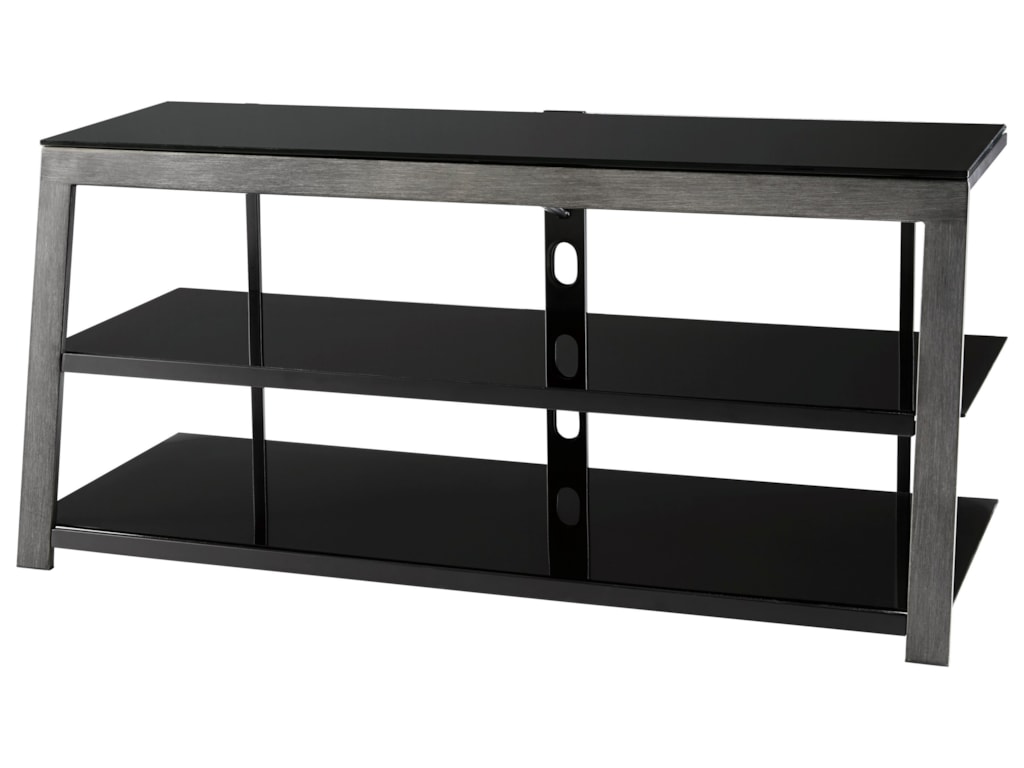 Signature Design By Ashley Rollynx Contemporary Metal Gl Tv Stand Signature Design By Ashley Rollynxtv Stand
