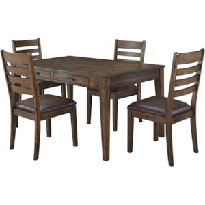 Signature Design By Ashley Royard D765 25 4x01 Rustic 5 Piece