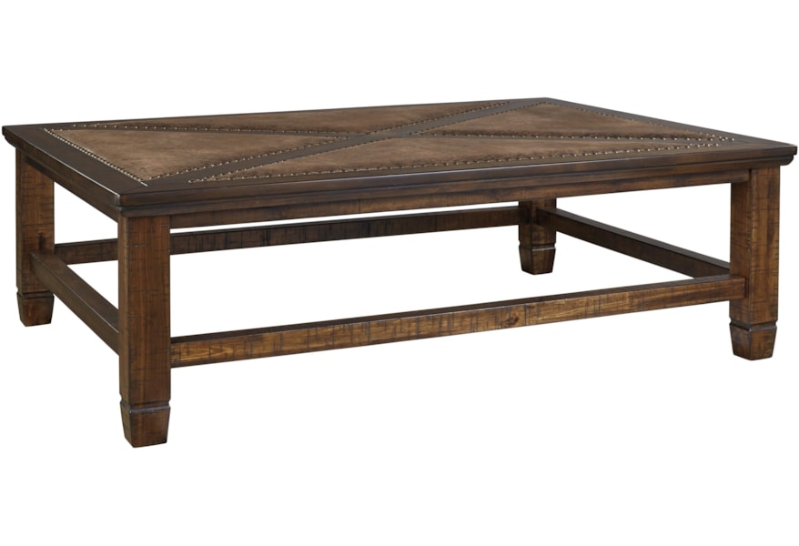 Royard Rustic Rectangular Tail Table By Signature Design Ashley At Miller Waldrop Furniture And Decor Royard Rustic Rectangular Tail Table By Signature Design Ashley At Miller Waldrop Furniture And Decor