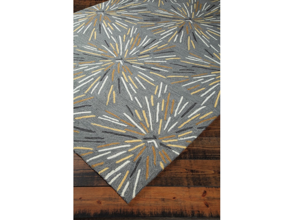 Contemporary Area Rugs Calendre Gray Medium Rug By Signature Design Ashley At Becker Furniture World