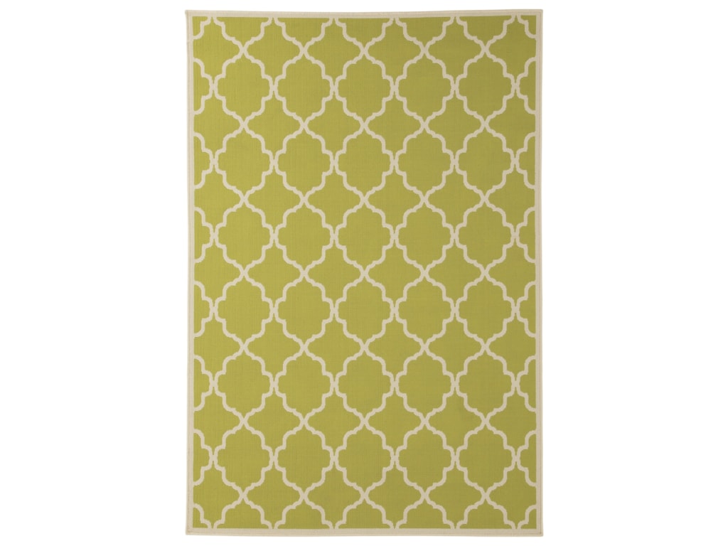 Signature Design By Ashley Contemporary Area Rugs Kerry Green Cream Signature Design By Ashley Contemporary Area Rugskerry Green Cream Large Rug
