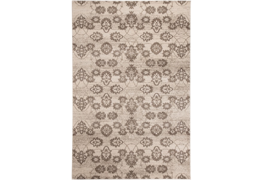 Ashley Furniture Signature Design Traditional Classics Area Rugs R401952 Aviana Beige Medium Rug Del Sol Furniture Rugs