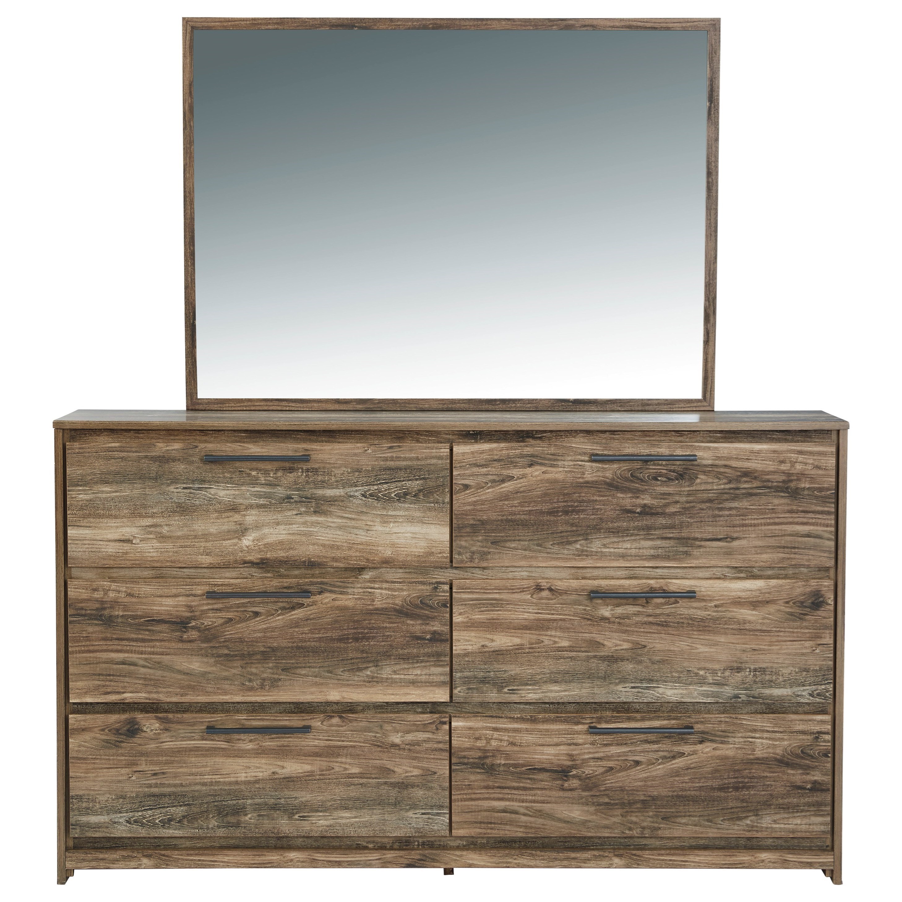 Signature Design By Ashley Rusthaven Rustic Modern Dresser