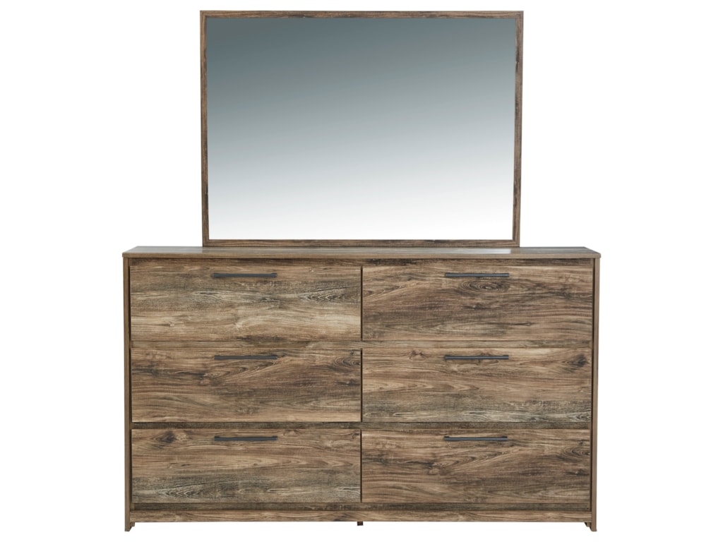 Signature Design By Ashley Rusthaven Rustic Modern Dresser