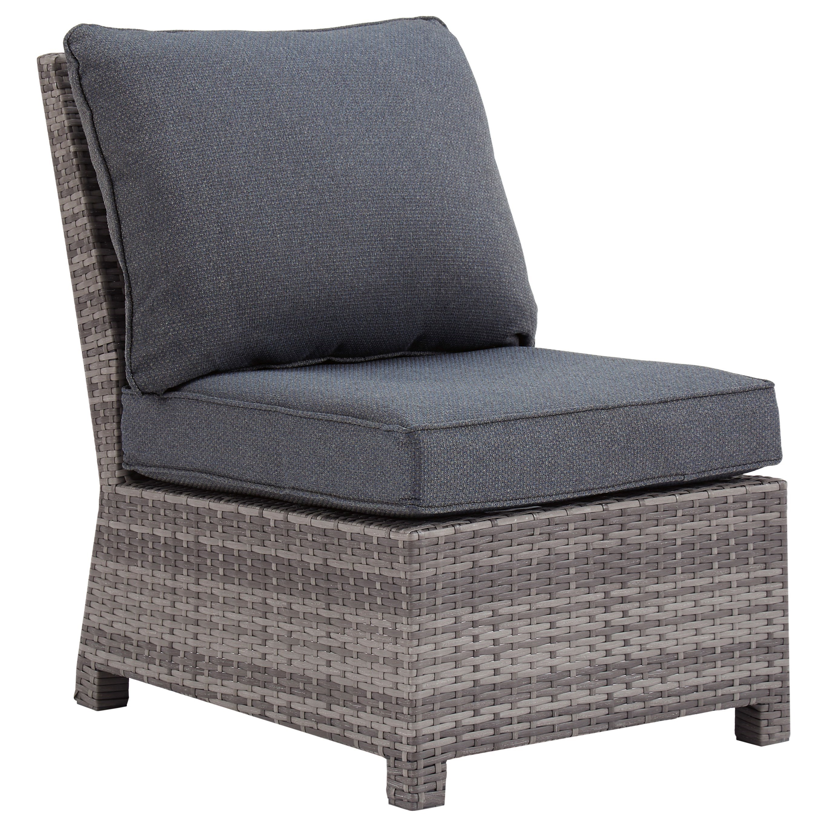 Signature Design By Ashley Salem Beach Contemporary Armless Chair