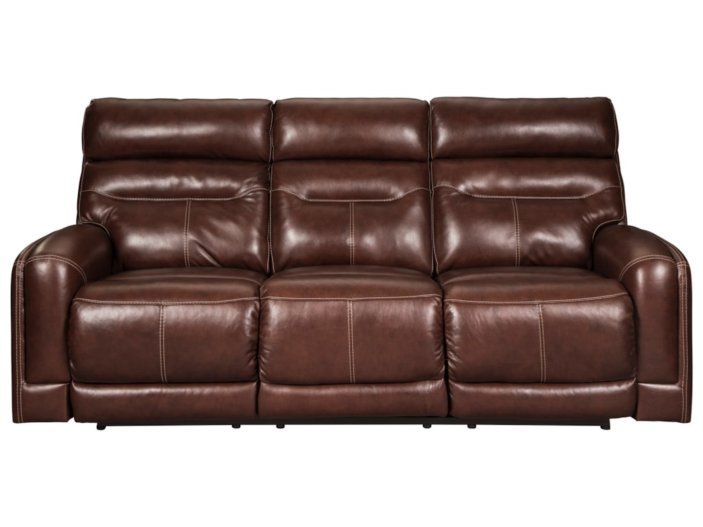 Sessom Power Reclining Sofa W Adjustable Headrests Sessom Power Reclining Sofa W Adjustable Headrests