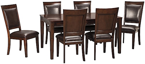 Signature Design by Ashley Shadyn Rectangular Dining Room Extension ... Signature Design by Ashley Shadyn Rectangular Dining Room Extension ...