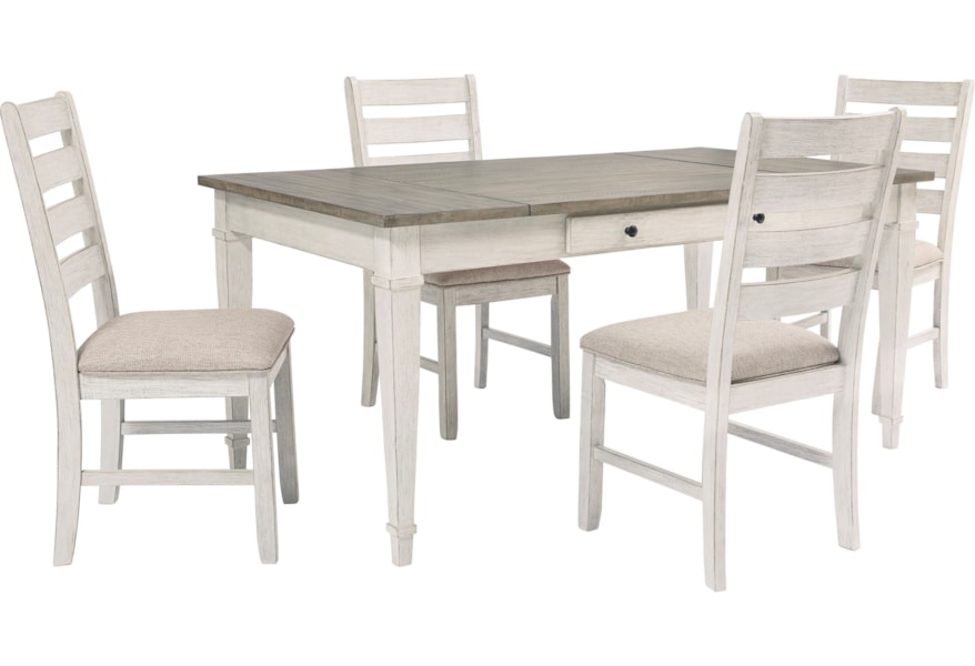 Signature Design By Ashley Skempton 5 Piece Rect Dining Room