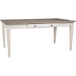 Ashley Signature Design Skempton D394 25 Two Tone Rect Dining Room Table W Storage Drawers And Hinged Lift Top Strorage Dunk Bright Furniture Dining Tables