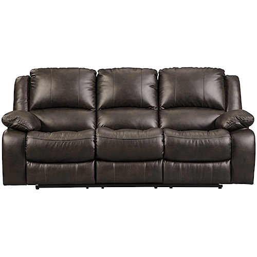 Signature Design By Ashley Slayton Faux Leather Reclining Sofa L Signature Design By Ashley Slayton Faux Leather Reclining Sofa