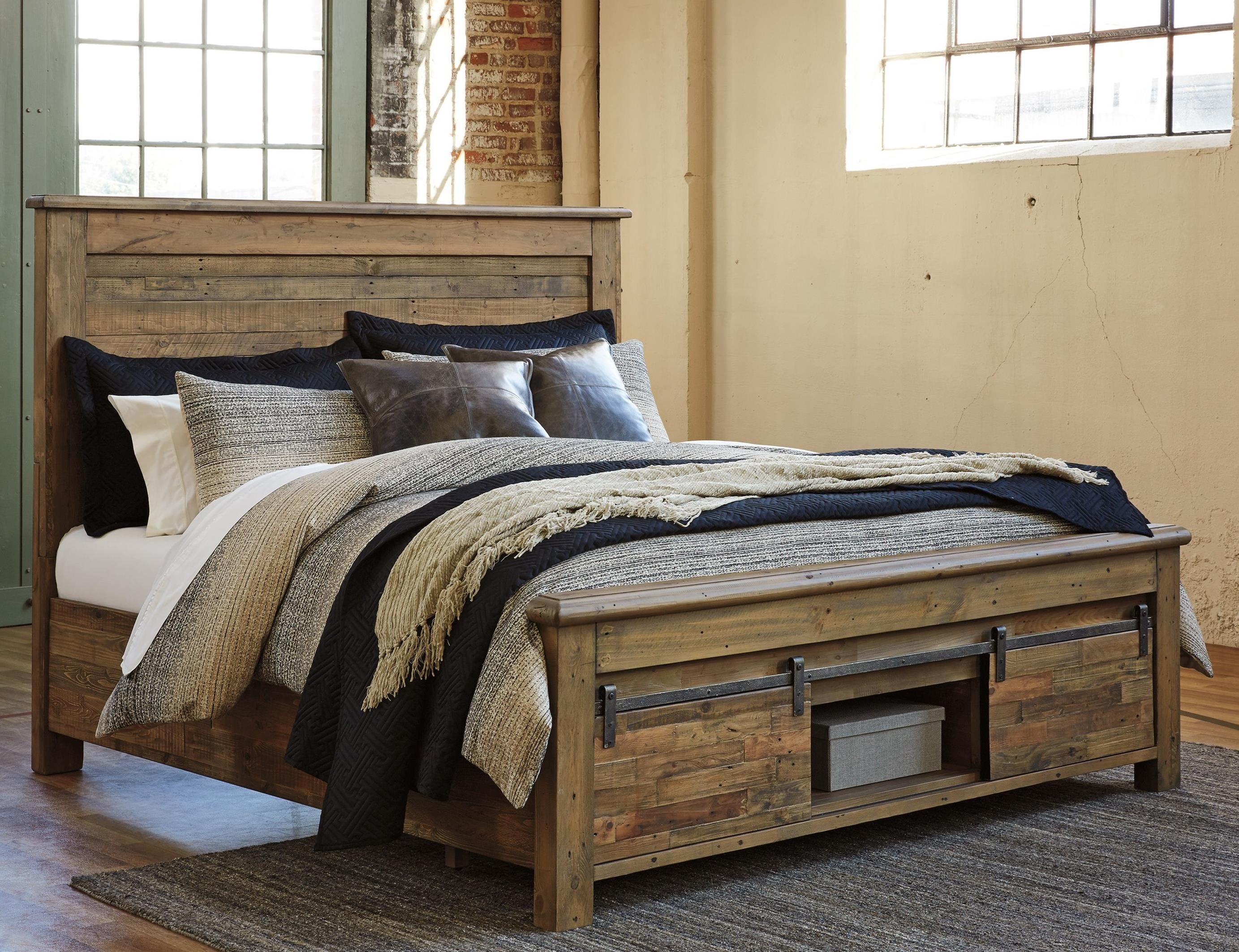 Summerfield Queen Panel Storage Bed With Barn Doors Ruby Gordon Home Platform Beds Low Profile Beds Do you suppose queen storage bed frame wood seems to be nice? summerfield queen panel storage bed