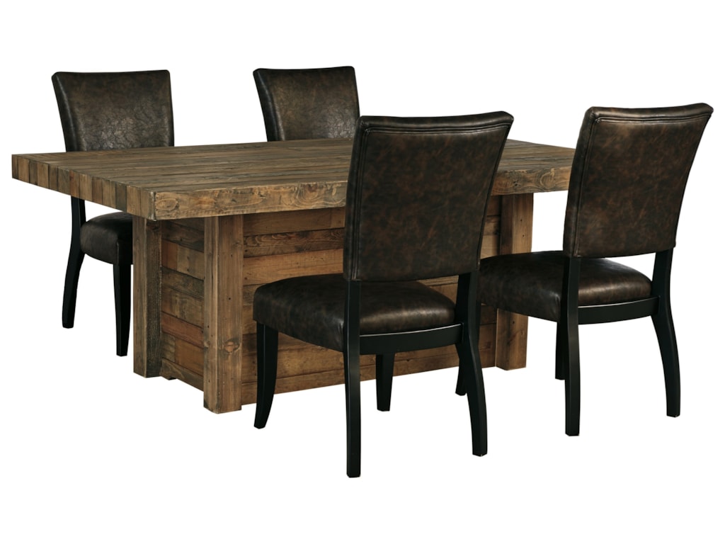 Signature Design by Ashley Sommerford 5-Piece Rectangular Dining ... Signature Design by Ashley Sommerford 5-Piece Rectangular Dining ...