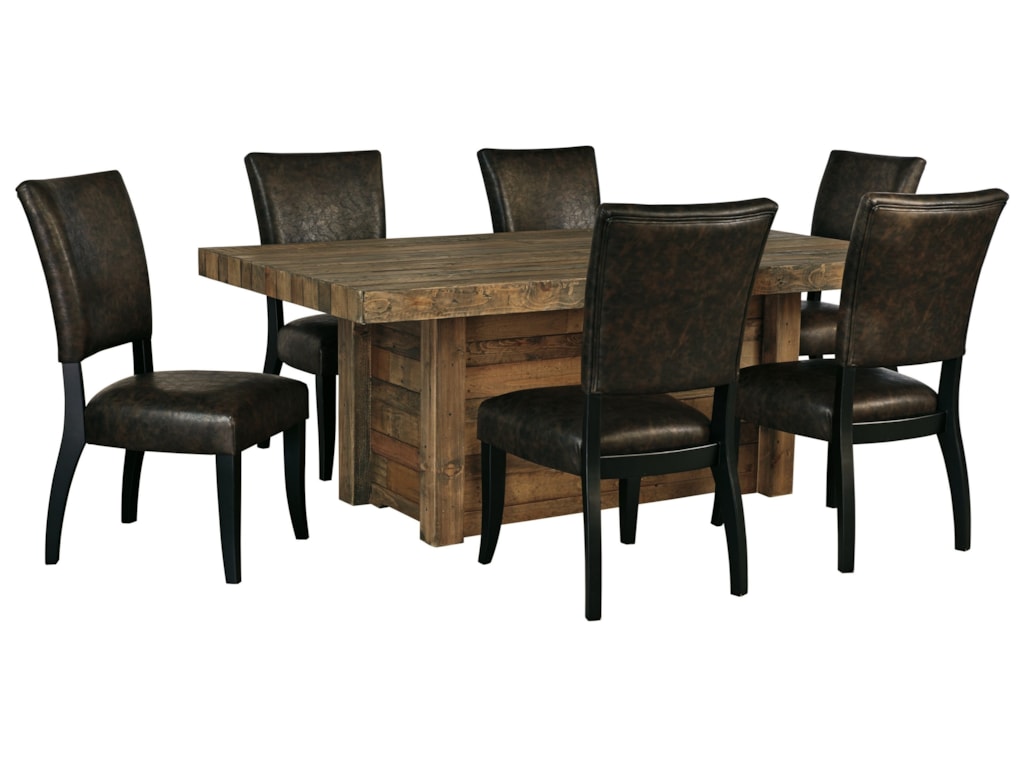 Ashley Signature Design Sommerford7 Piece Rectangular Dining Room Table Set Ashley Signature Design Sommerford7 Piece Rectangular Dining Room Table Set