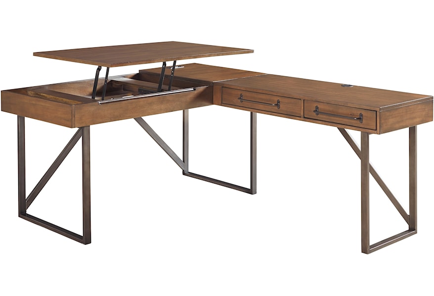 Ashley Signature Design Starmore L Shaped Home Office Desk With