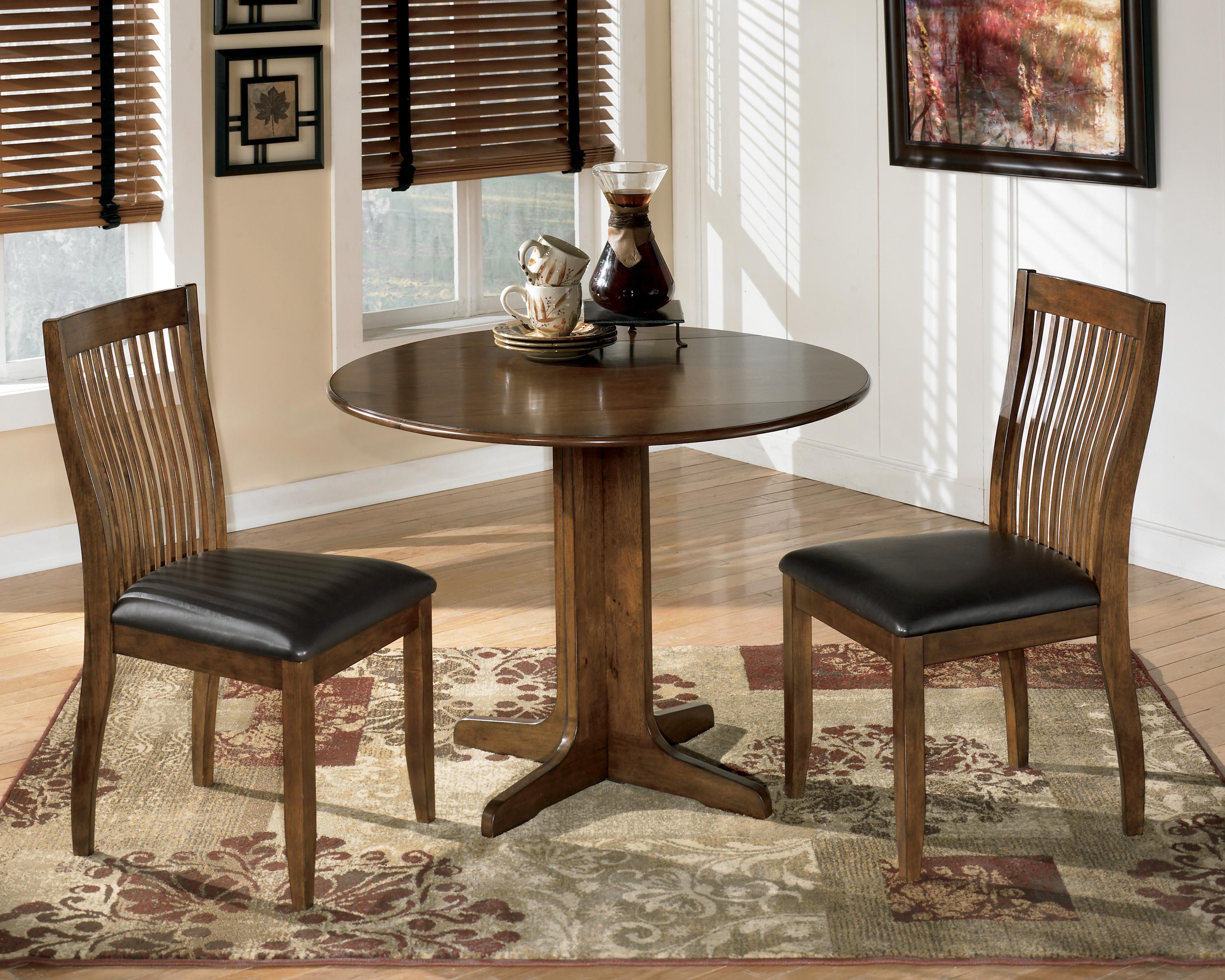 Signature Design By Ashley Surrey Round Drop Leaf Table Crowley