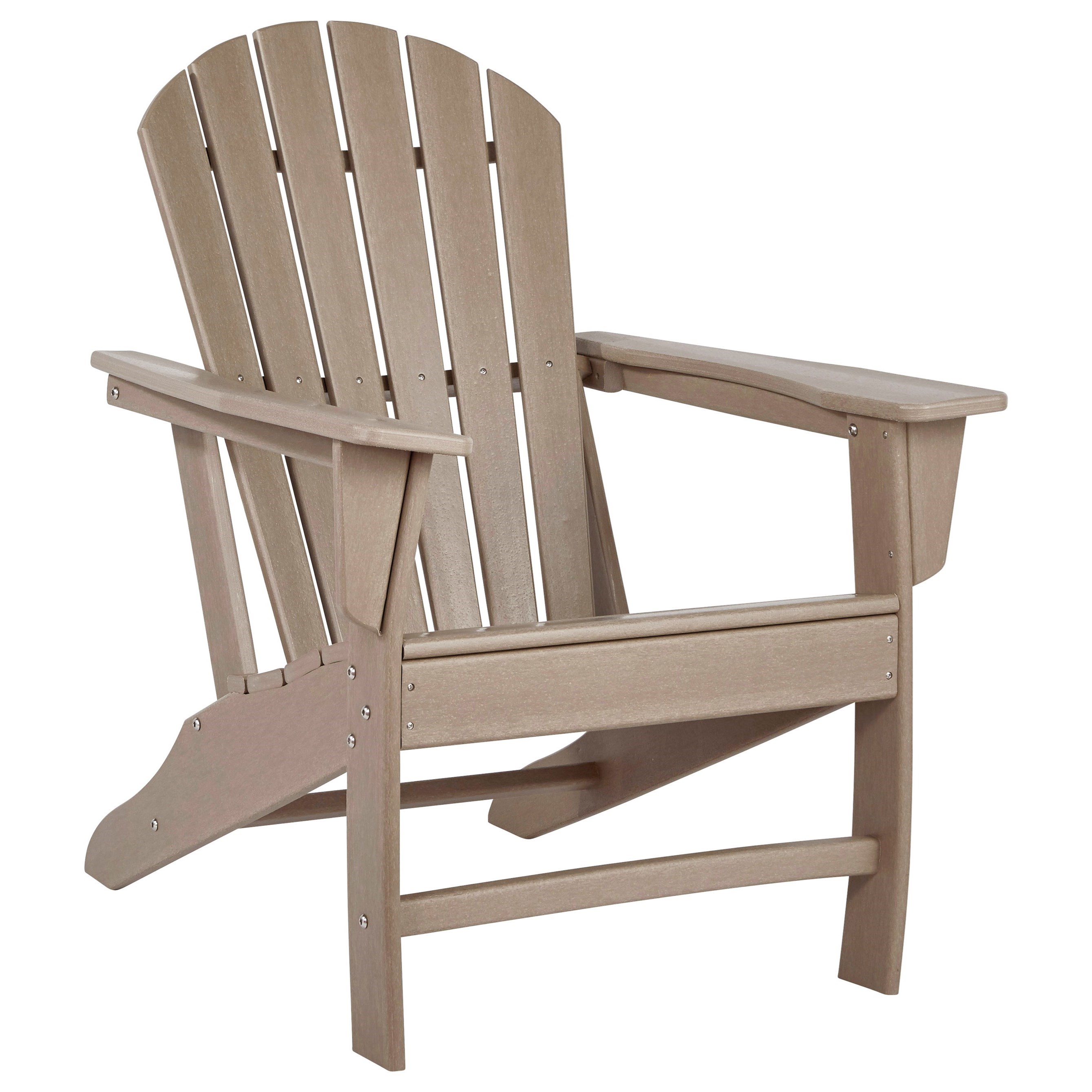 Signature Design By Ashley Adirondack Grey Brown Adirondack Chair Rotmans Outdoor Chairs