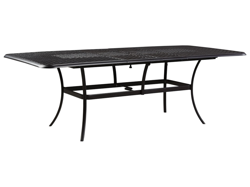 Tanglevale Rectangular Extension Table W Umbrella Option By Signature Design Ashley At Value City Furniture