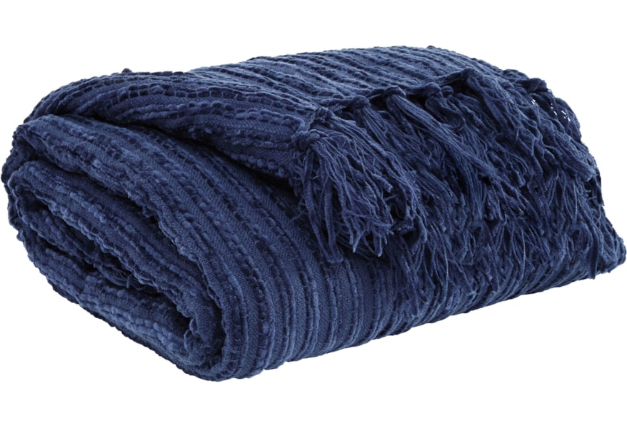 Throws Noland Navy Throw By Ashley Signature Design At Dunk Bright Furniture Throws Noland Navy Throw By Ashley Signature Design At Dunk Bright Furniture