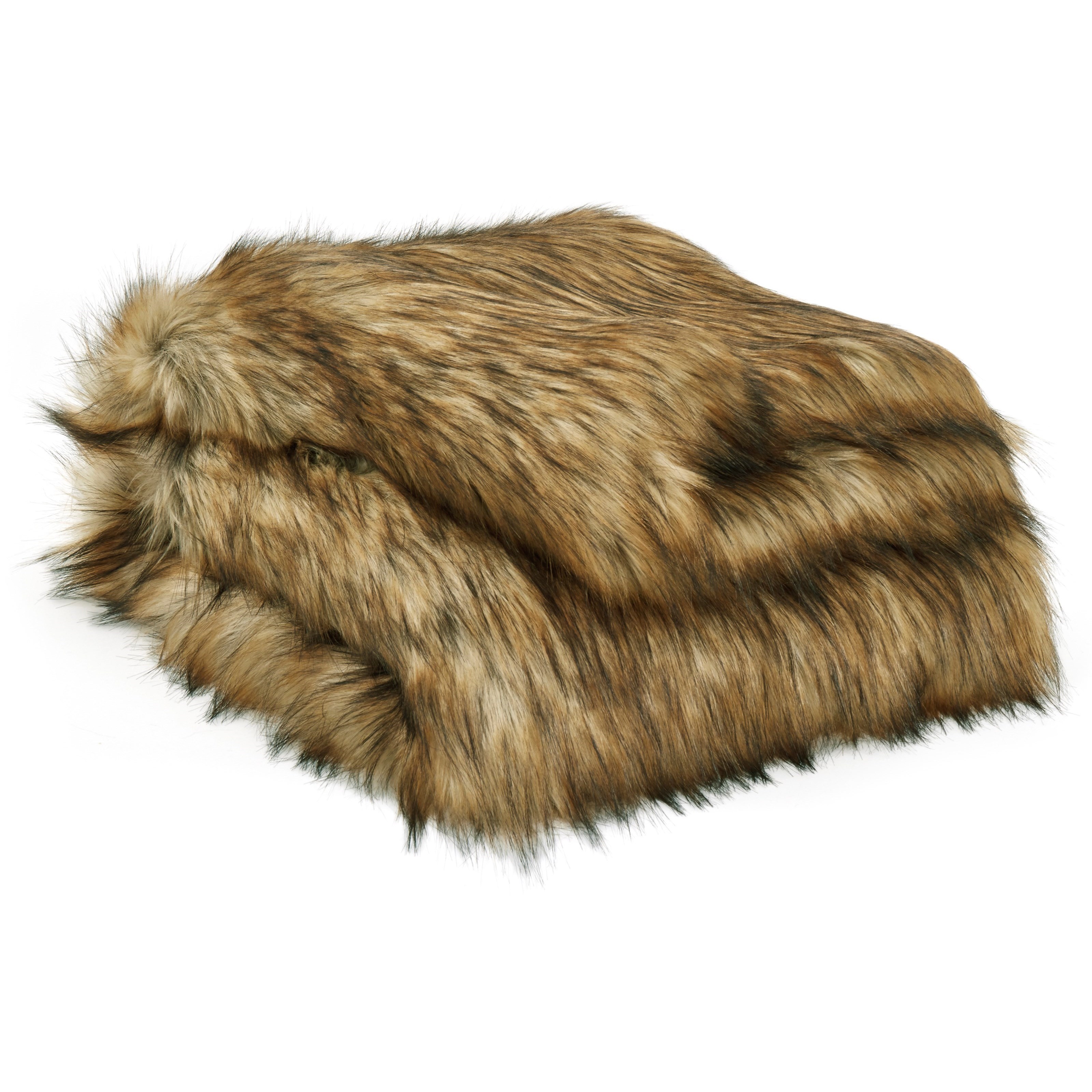 Vendor 3 Throws A1000607t Milton Brown Black Faux Fur Throw Becker Furniture Blankets Throws