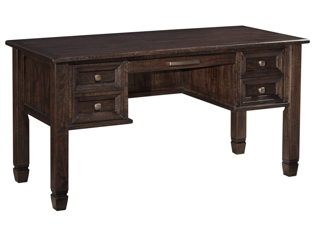 Ashley Signature Design Townser H636 27 Solid Pine Home Office Desk Ashley Signature Design Townserhome Office Desk