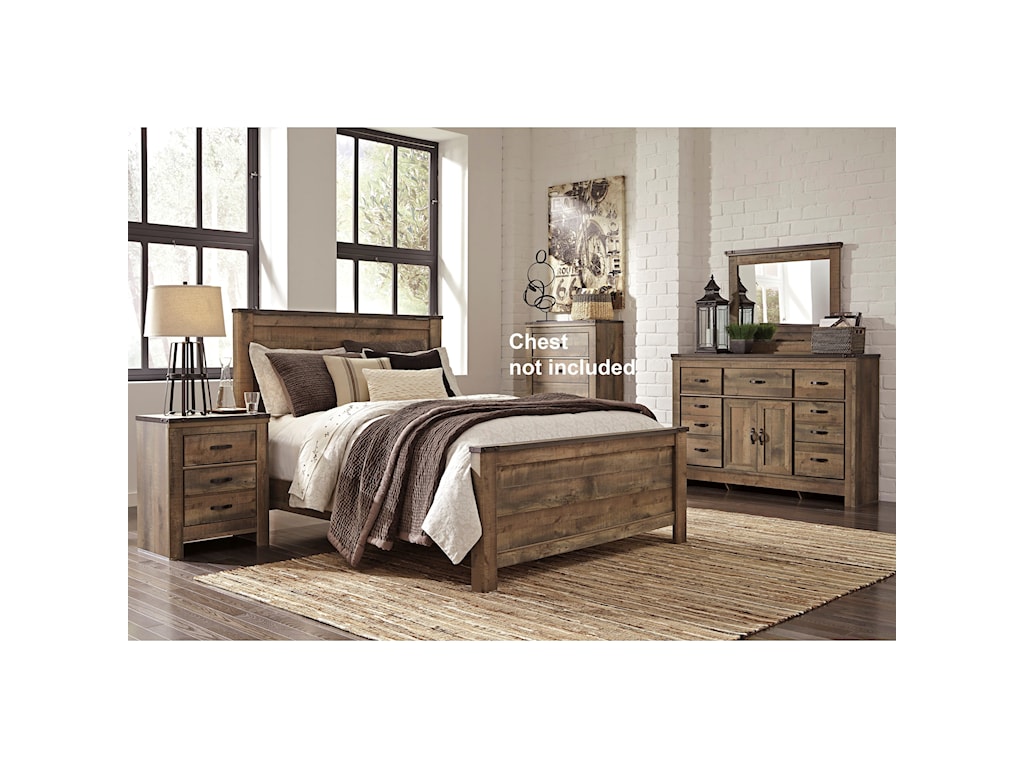 trinell queen bedroom group