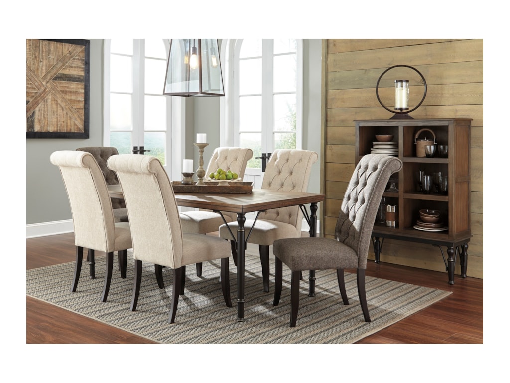 Signature Design By Ashley Tripton 7 Piece Rectangular Dining Room Signature Design By Ashley Tripton 7 Piece Rectangular Dining Room