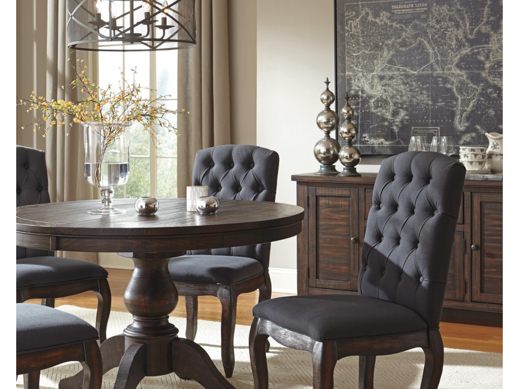 Signature Design By Ashley Trudell 7 Piece Oval Dining Table Set Signature Design By Ashley Trudell7 Piece Oval Dining Table Set