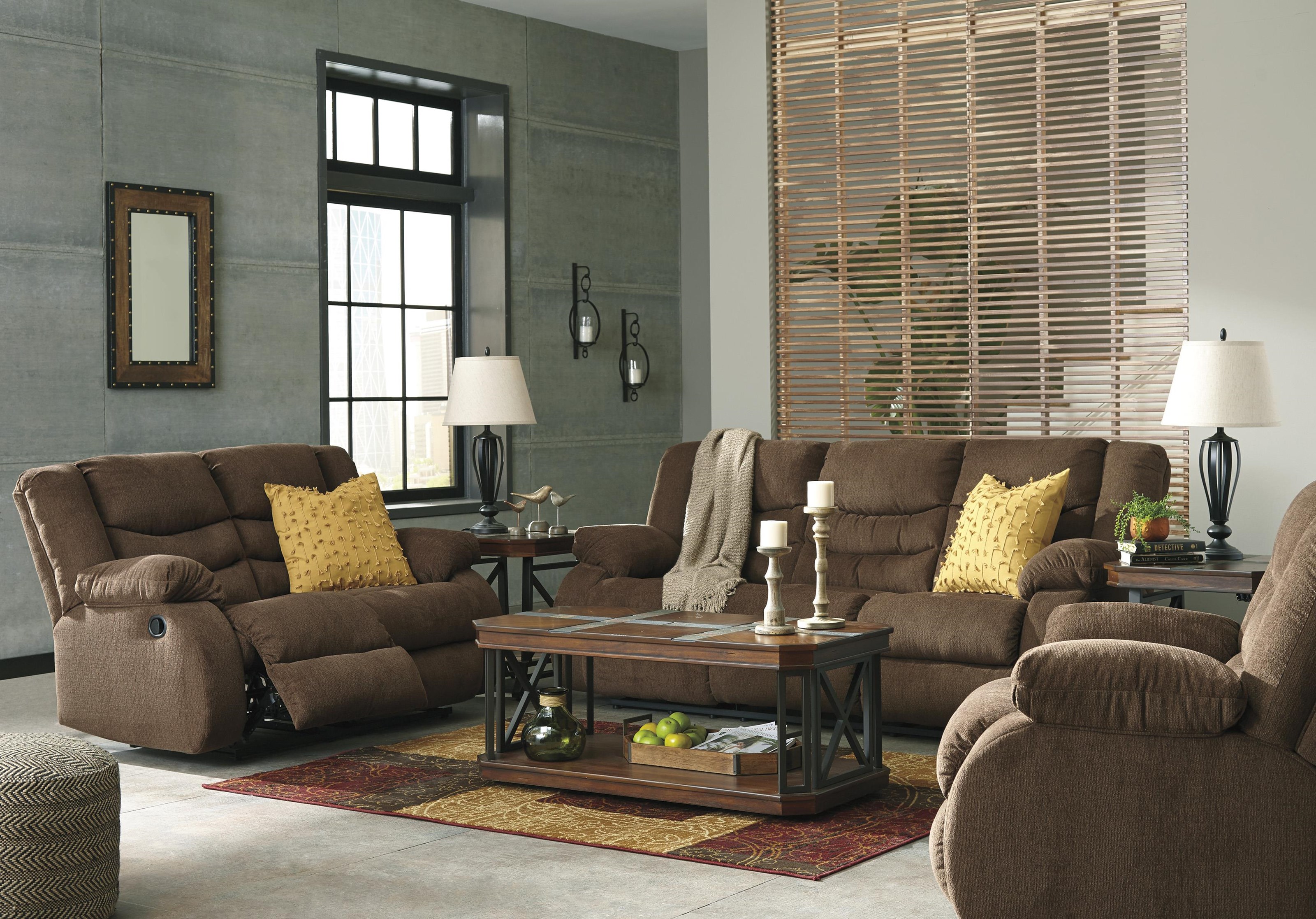 Signature Design By Ashley Tulen 9860588 25 Recliner Sofa And