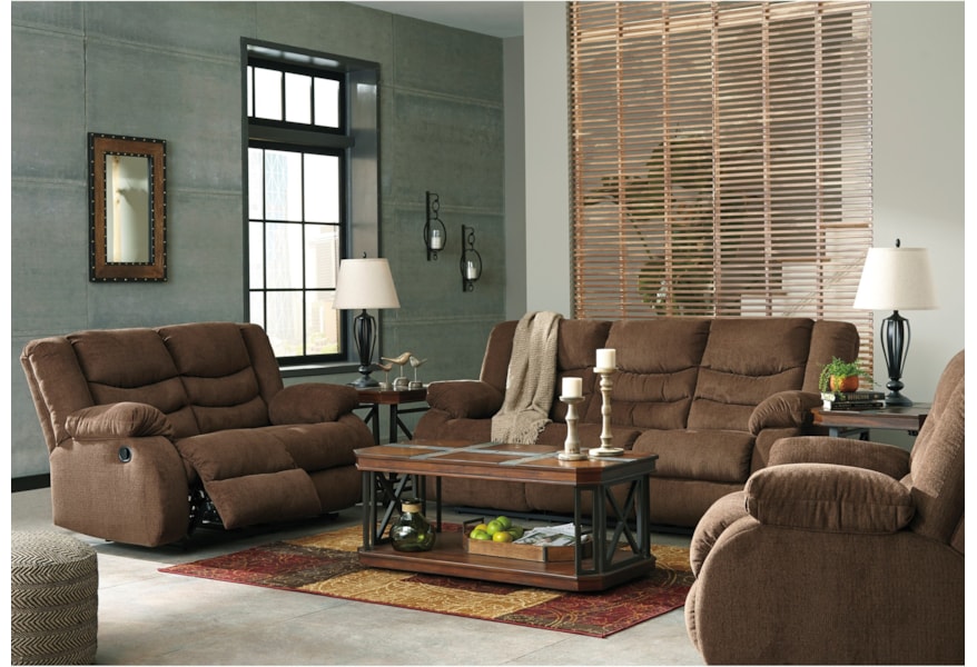Signature Design By Ashley Tulen 9860588 Contemporary Reclining Signature Design By Ashley Tulen