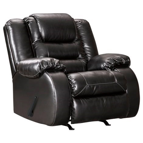 Signature Design By Ashley Vacherie Casual Rocker Recliner With
