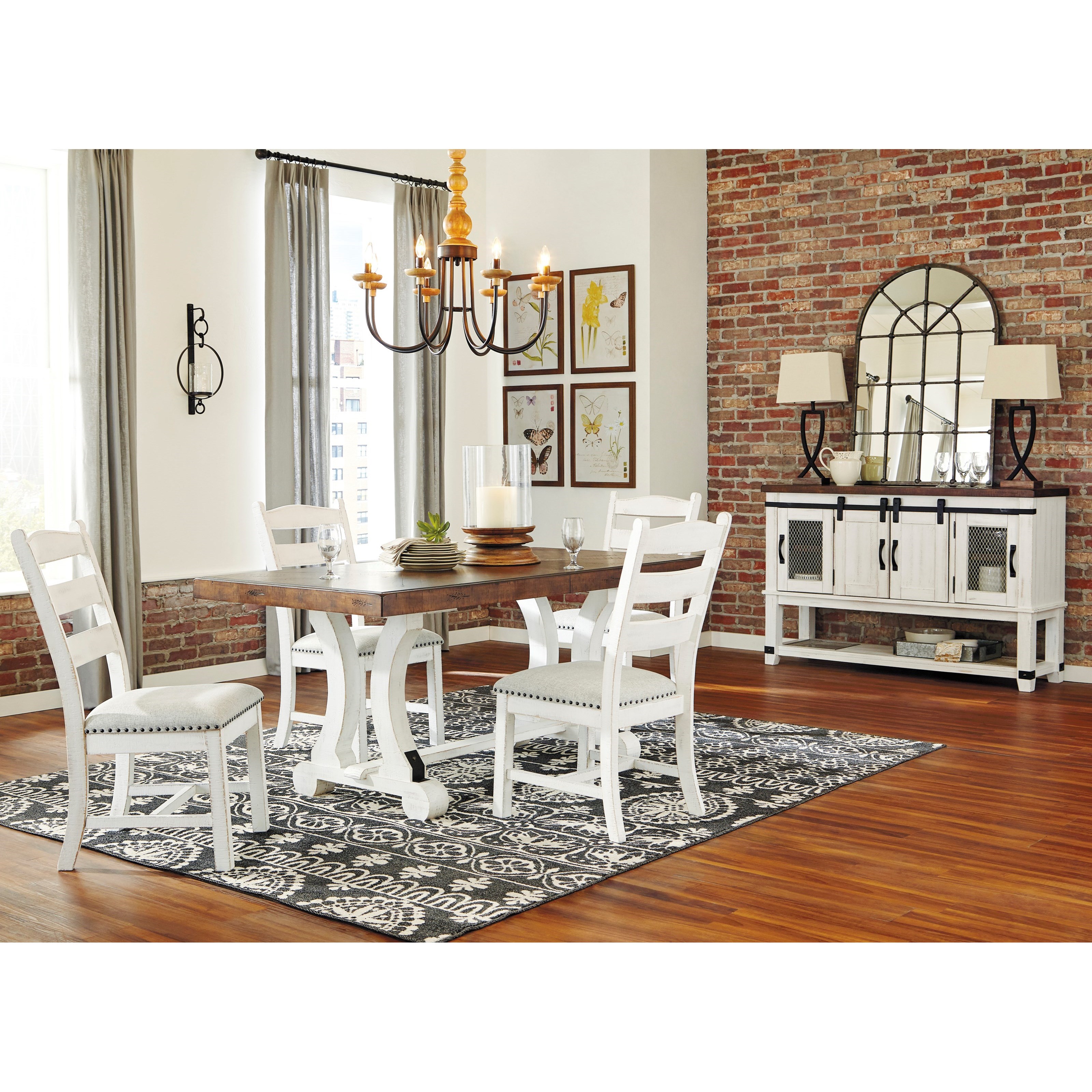Signature Design By Ashley Valebeck Casual Dining Room Group
