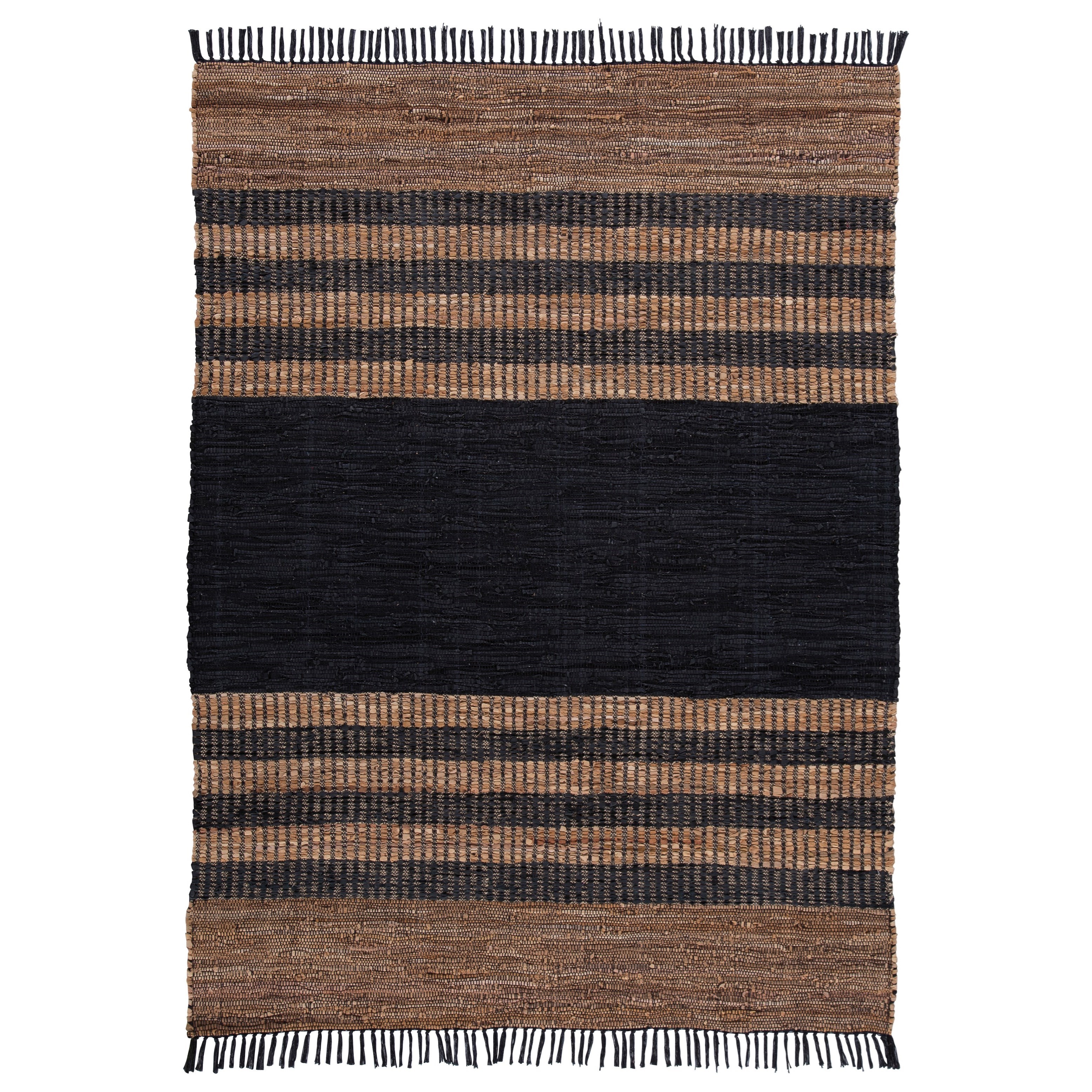 Signature Design By Ashley Casual Area Rugs Zoran Black Brown