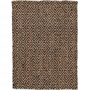 Ashley Signature Design Casual Area Rugs R404311 Broox Natural Black Large Rug Dunk Bright Furniture Rugs