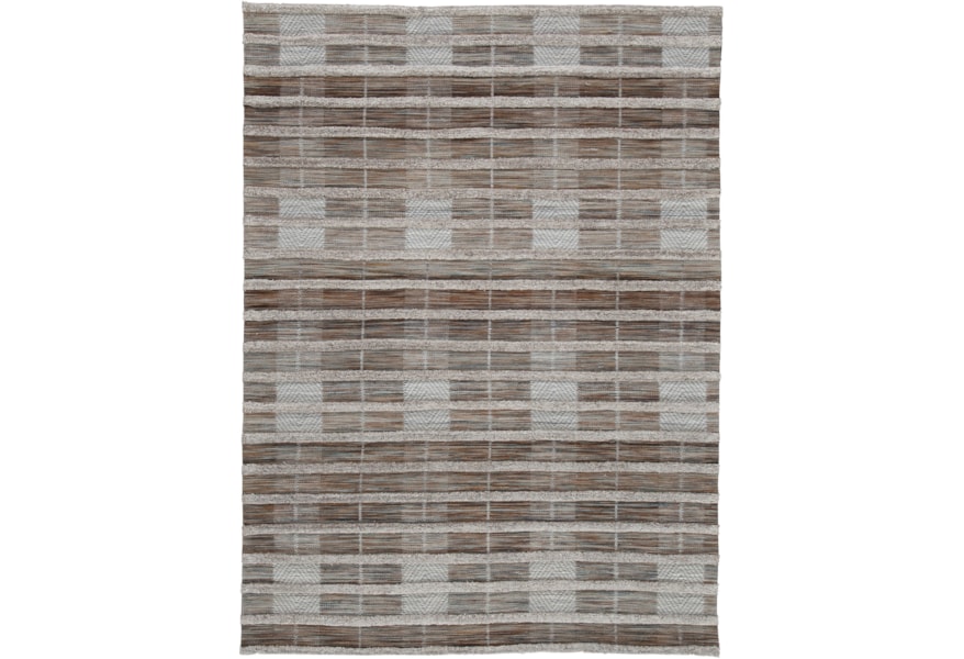 Ashley Furniture Signature Design Casual Area Rugs R404671 Edrea Brown Large Rug Del Sol Furniture Rugs