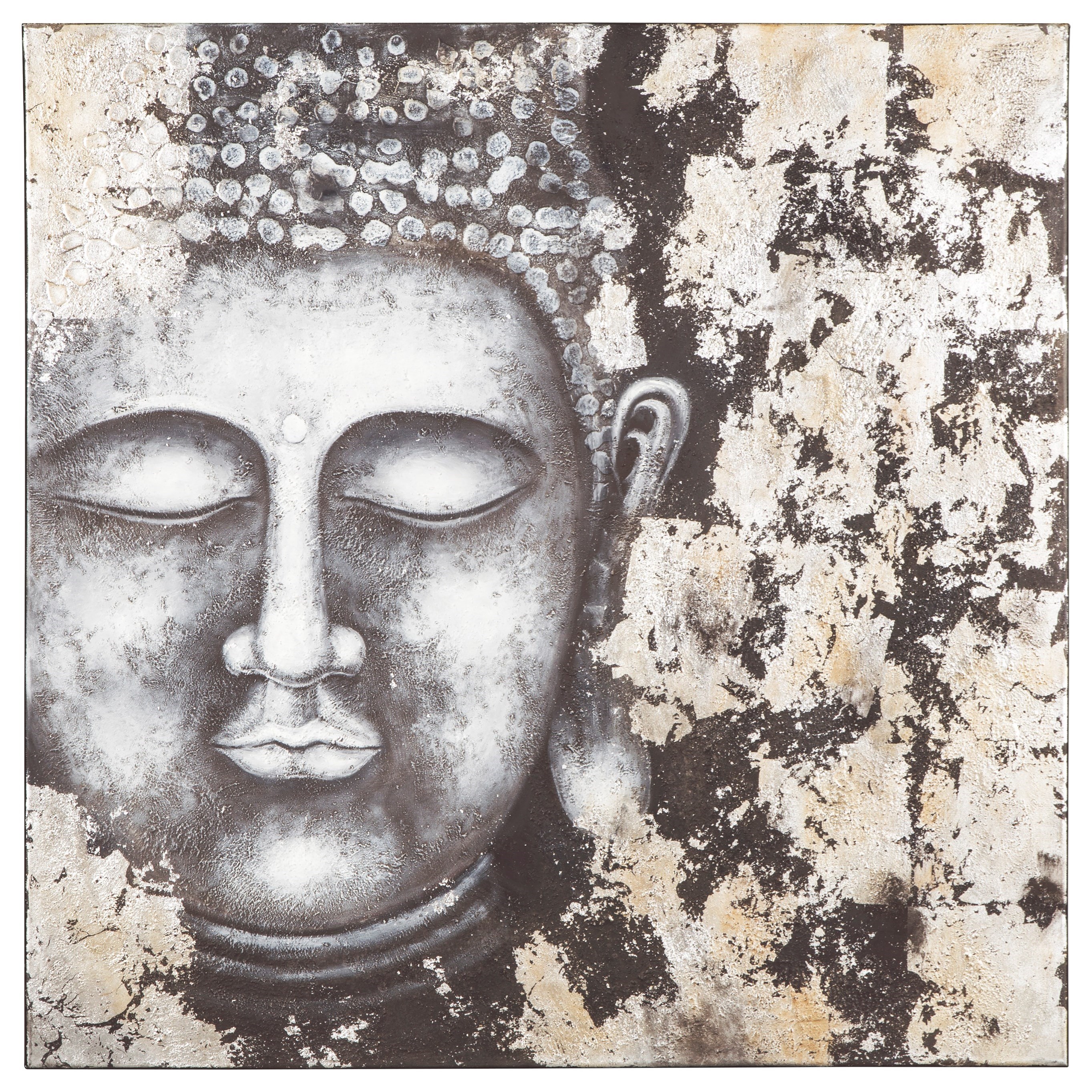 Signature Design By Ashley Wall Art A8000075 Donar Black Silver Finish Wall Art Northeast Factory Direct Prints Paintings