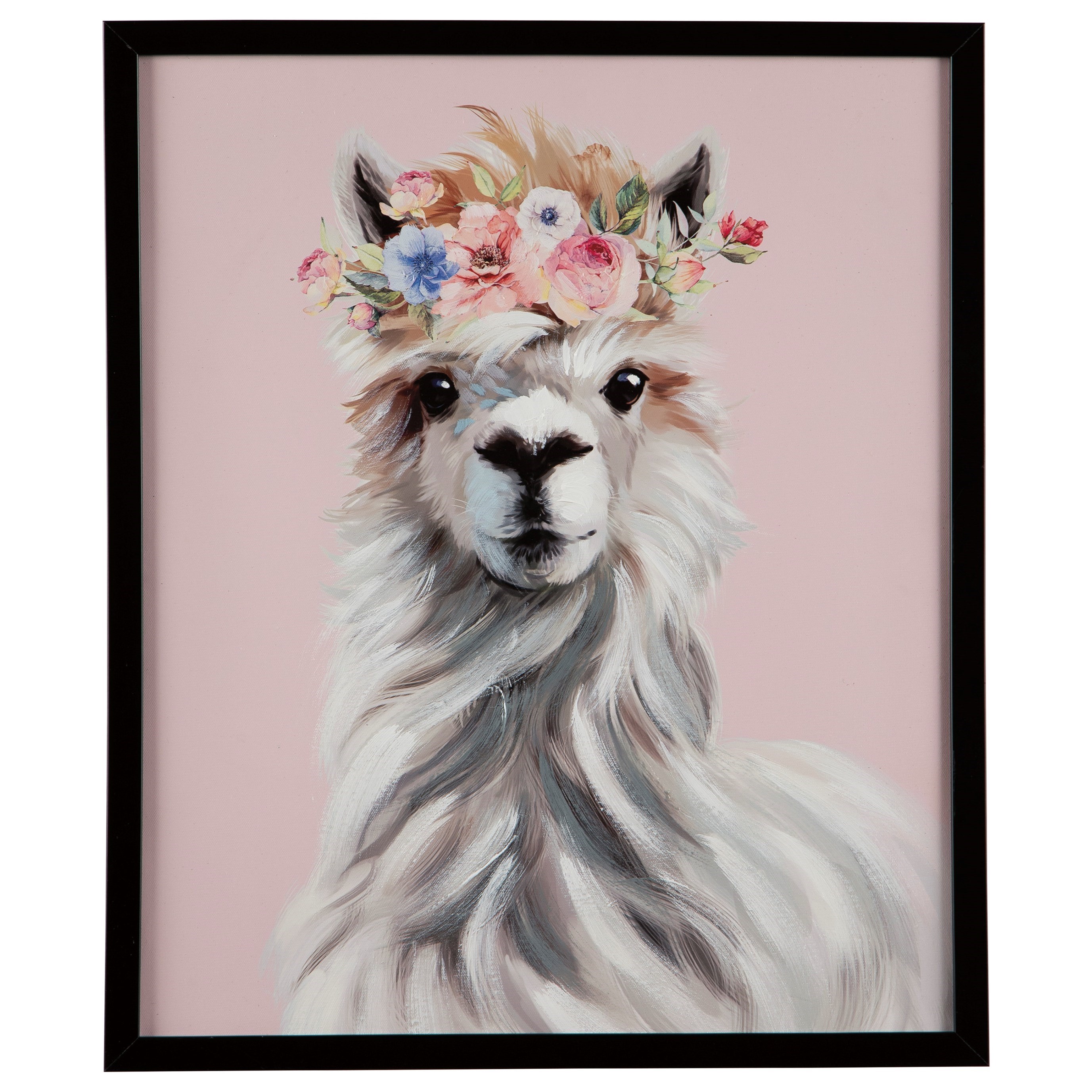 Signature Design By Ashley Wall Art A8000186 Josie Pink White Gray