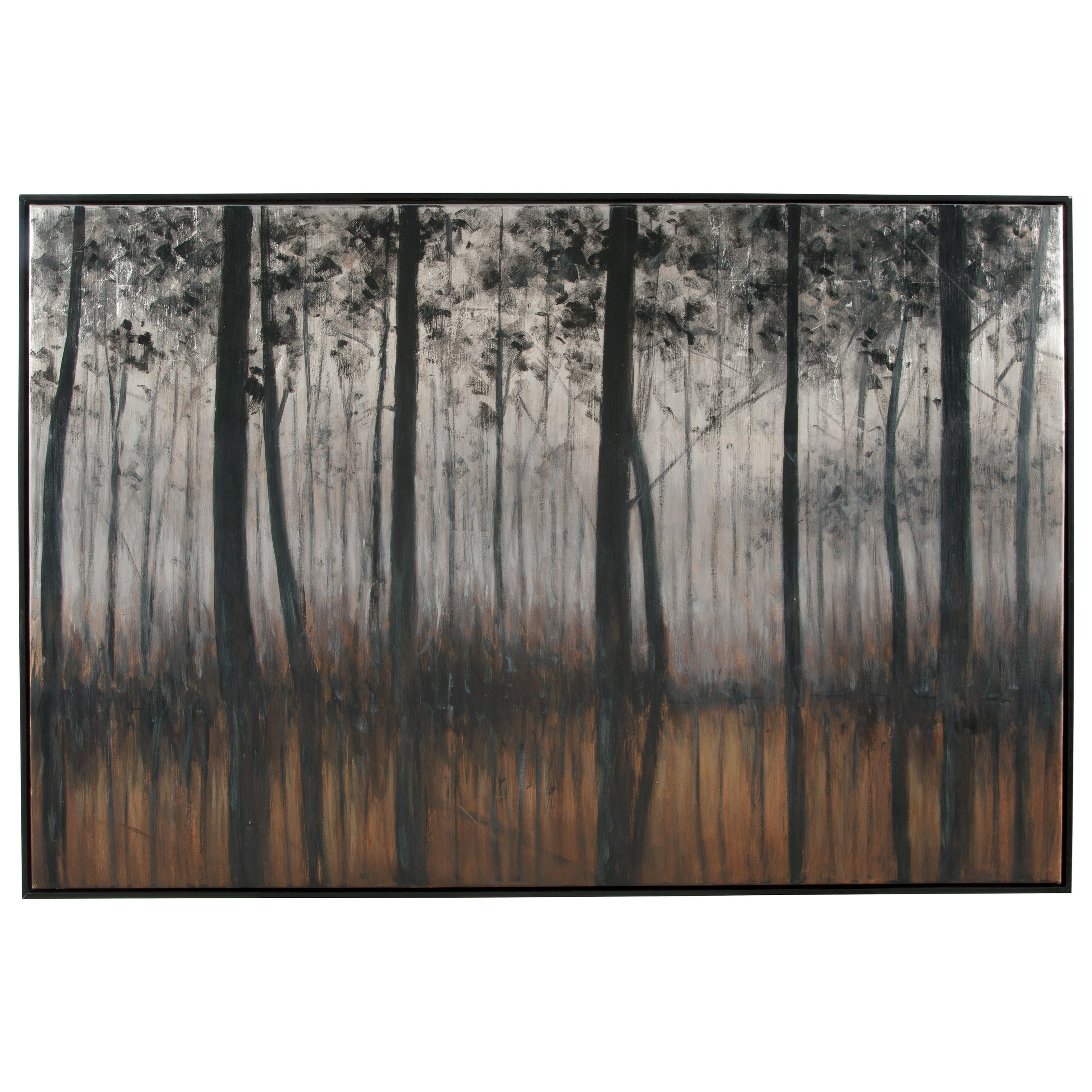 Signature Design By Ashley Wall Art A8000253 Philyra Black Orange Silver Wall Art Northeast Factory Direct Prints Paintings