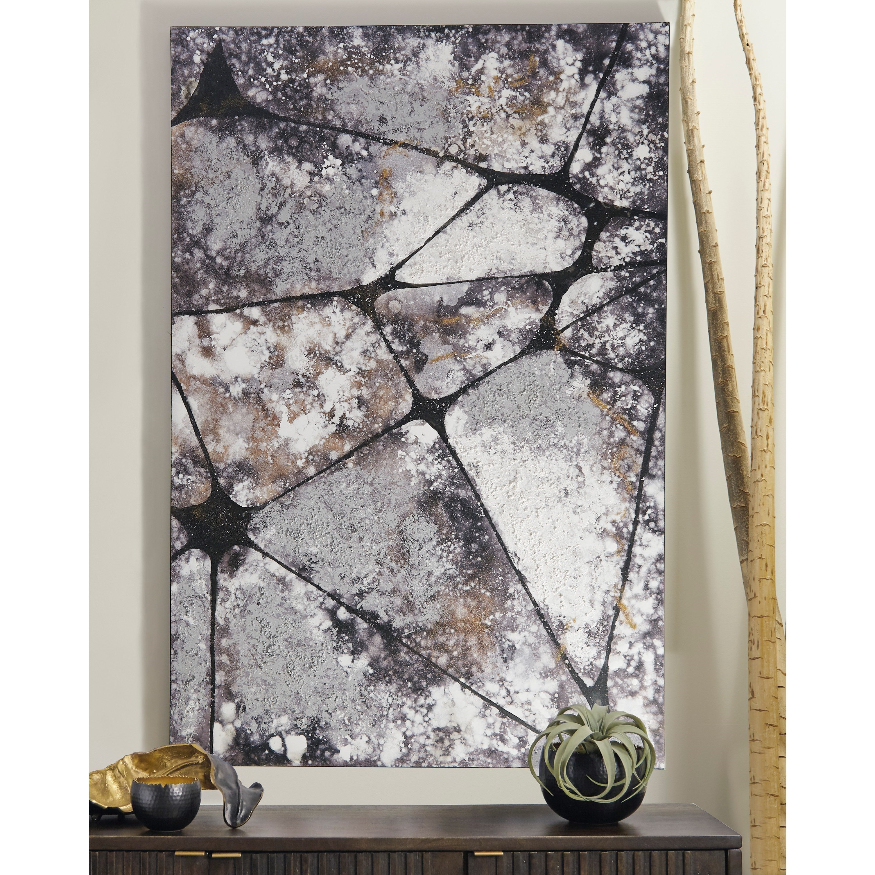 Signature Design By Ashley Wall Art Villham Multi Wall Art Turk Furniture Prints Paintings